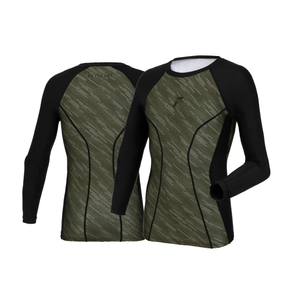 Reusch Padded Eco Undershirt 5313600 7050 schwarz grün 1